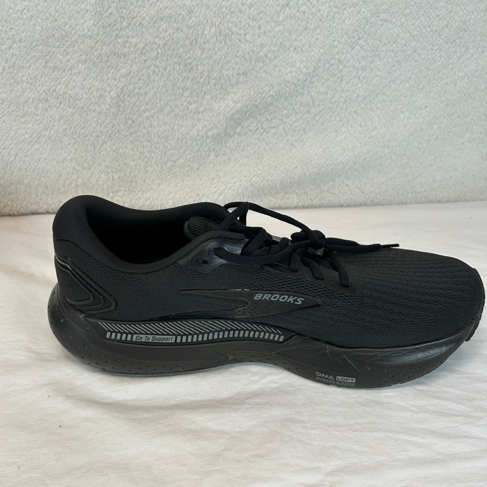 Brooks Glycerin GTS 21 Mens Running Shoes Black Low Top Sneaker Size 12 - Picture 15 of 16